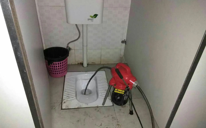 若尔盖蹲便疏通